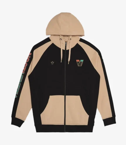 Unisex Nike Nocta x Venezia 25-26 Urban Zip Up Beige Fleece Hoodie