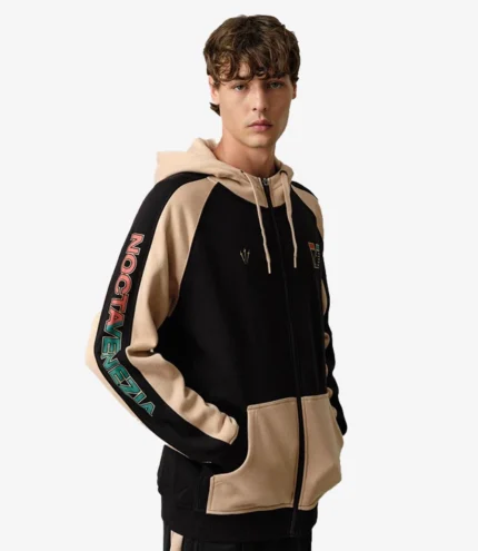 Nike Nocta x Venezia 25-26 Urban Zip Up Beige Fleece Hoodie