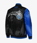 Orlando Magic Fast Break Blue & Black Satin Jacket