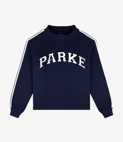 Unisex Parke 2026 Sport Stripe Mockneck Sweatshirt