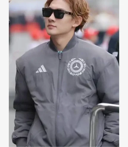 Unisex Su Yiming Chinese F1 Grand Prix Jacket The Mercedes AMG PETRONAS F1 Team Jacket