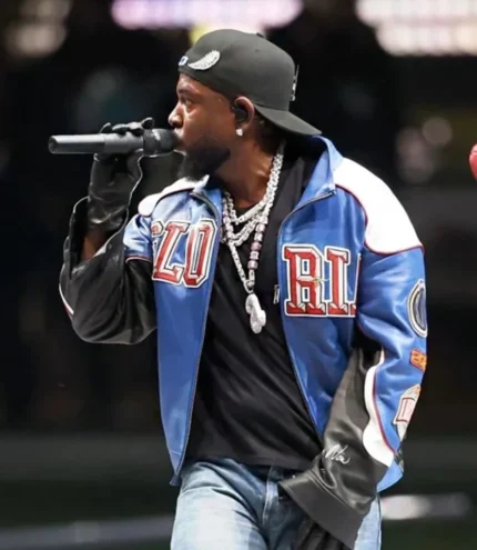 Unisex Super Bowl LX Halftime Show Kendrick Lamar Gloria Leather Jacket