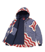 Supreme Flag Quilted Hooded Work Jacket 3