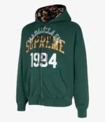 Supreme MM6 Maison Margiela Zip Up Hooded Sweatshirt