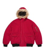 Supreme Reversible Faux Fur Hooded Work Jacket Black 5