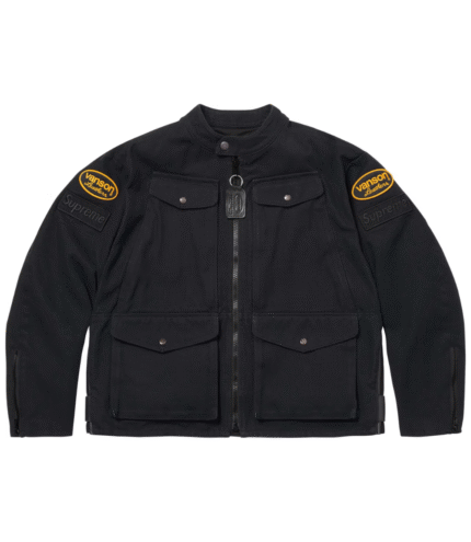 Supreme Vanson Cordura Black Jacket 1