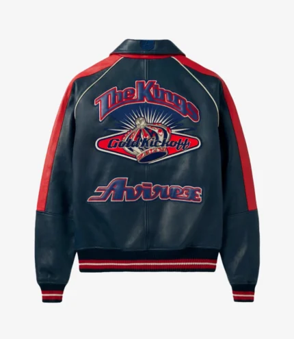 The Kings Avirex Jacket Black & Red