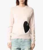 The Today Show 2026 Dr. Natalie Azar Broken Heart Pink Sweater