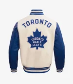 Toronto Maple Leafs Retro Classic Rib Varsity Jacket