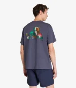 2026 Adidas Terrex Nature Logo Graphic Grey T-Shirt For Unisex