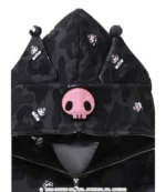 A Bathing Ape Kuromi 2026 Camo Full Zip Fleece Hoodie For Unisex