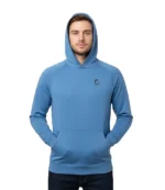 American Design Origin Nicolás Maduro Thumbs-Up Blue Pullover Hoodie For Unisex