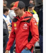 Belgian Grand Prix Charles Leclerc Red Ferrari Jacket For Unisex