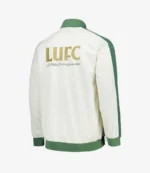 FC Leeds United St Patricks Day Tricot Off-White Track Jacket For Unisex