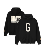 Homestead Grays Fear of God x Negro Leagues Baseball Museum Pullover Black Hoodie For Unisex