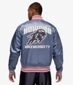 Howard University Nike Jordan MVP Varsity Jacket For Unisex