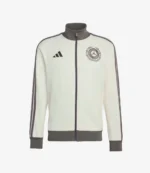 Mercedes AMG F1 Silver Arrows Icon White Track Jacket For Unisex