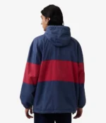 Milano Cortina 2026 Winter Olympics Gap Team USA Navy Oversized Anorak Jacket For Unisex