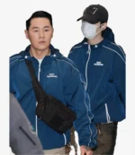 Musinsa Keep Swimming BTS Blue Jacket For Unisex