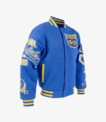 Snoop Dogg AFL Limited Edition Blue Bomber Jacket For Unisex
