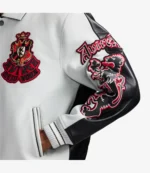 Tone Goth Black & White Jacket For Unisex