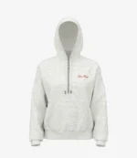 Victoria Secret PINK Campus Fleece Half-zip Hoodie For Unisex