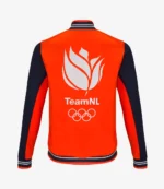 Winter Olympics 2026 Rintje Ritsma Orange Varsity Jacket For Unisex