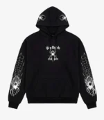 Von Dutch Spider Crest Black Hoodie For Unisex