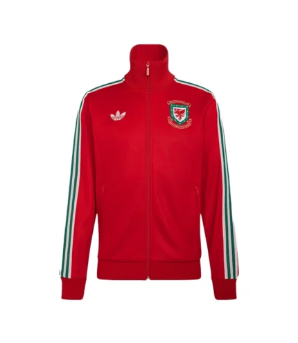 Wales National Team adidas 150th Anniversary FIFA x World Cup Full-Zip Track Top Red Jacket