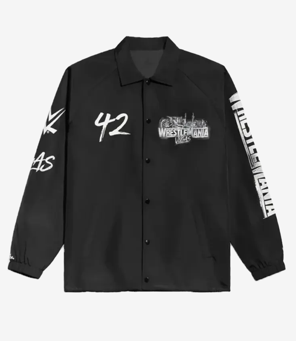 Wrestlemania 42 Vegas 2026 Coaches Jacket Wrestlemania 42 Vegas 2026 Coaches Jacket For Unisex