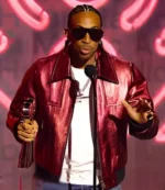 iHeartRadio Music Awards 2026 Ludacris Green Leather Bomber Jacket For Unisex