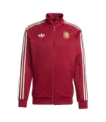 2026 Adidas Spain World Cup Maroon Track Jacket For Unisex