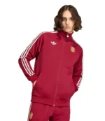 Unisex 2026 Adidas Spain World Cup Maroon Track Jacket