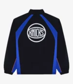 2026 Black Baseline Malbon x New York Knicks Quarter-Zip Jacket