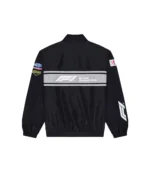 2026 Miami Grand Prix Malbon x Formula 1 Black & White Track Jacket