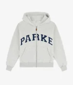 Unisex 2026 Parke Grey OG Varsity Zip Up Fleece Hoodie