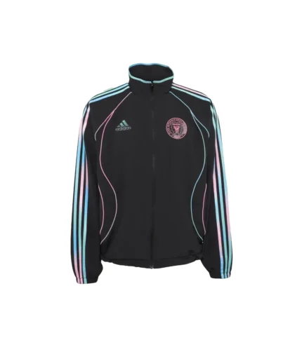 Unisex Adidas Audi Revolut F1 Team Inter Miami Black Track Jacket