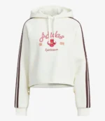 Unisex Adidas Lunar New Year 2026 Oversized Hooded Sweatshirt in Fleece