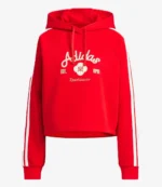 Adidas Lunar New Year 2026 Oversized Hooded Sweatshirt in Fleece