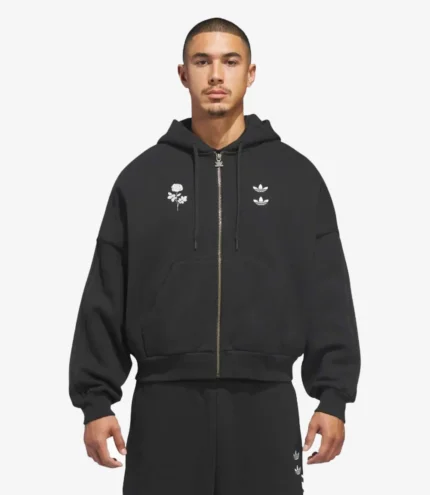 Unisex Adidas Originals x Willy Chavarria Zip-Up Sweatshirt Hoodie