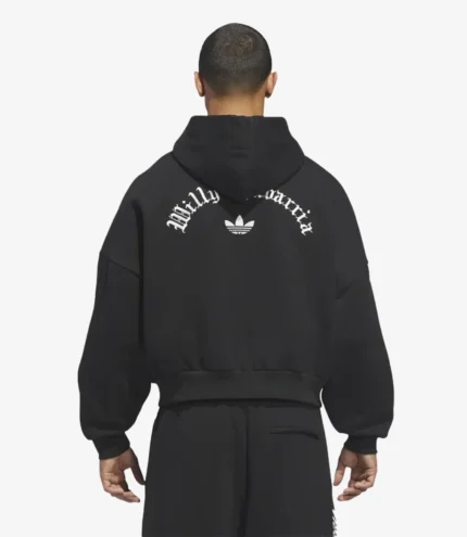 Adidas Originals x Willy Chavarria Zip-Up Sweatshirt Hoodie