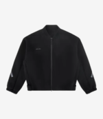Unisex Adidas x Entire Studios 2026 Z.N.E. Full Zip Black Bomber Jacket