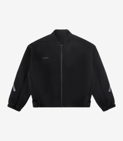 Unisex Adidas x Entire Studios 2026 Z.N.E. Full Zip Black Bomber Jacket