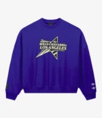 Adidas x Willy Chavarria Star Logo Crewneck Sweatshirt For Men & Women