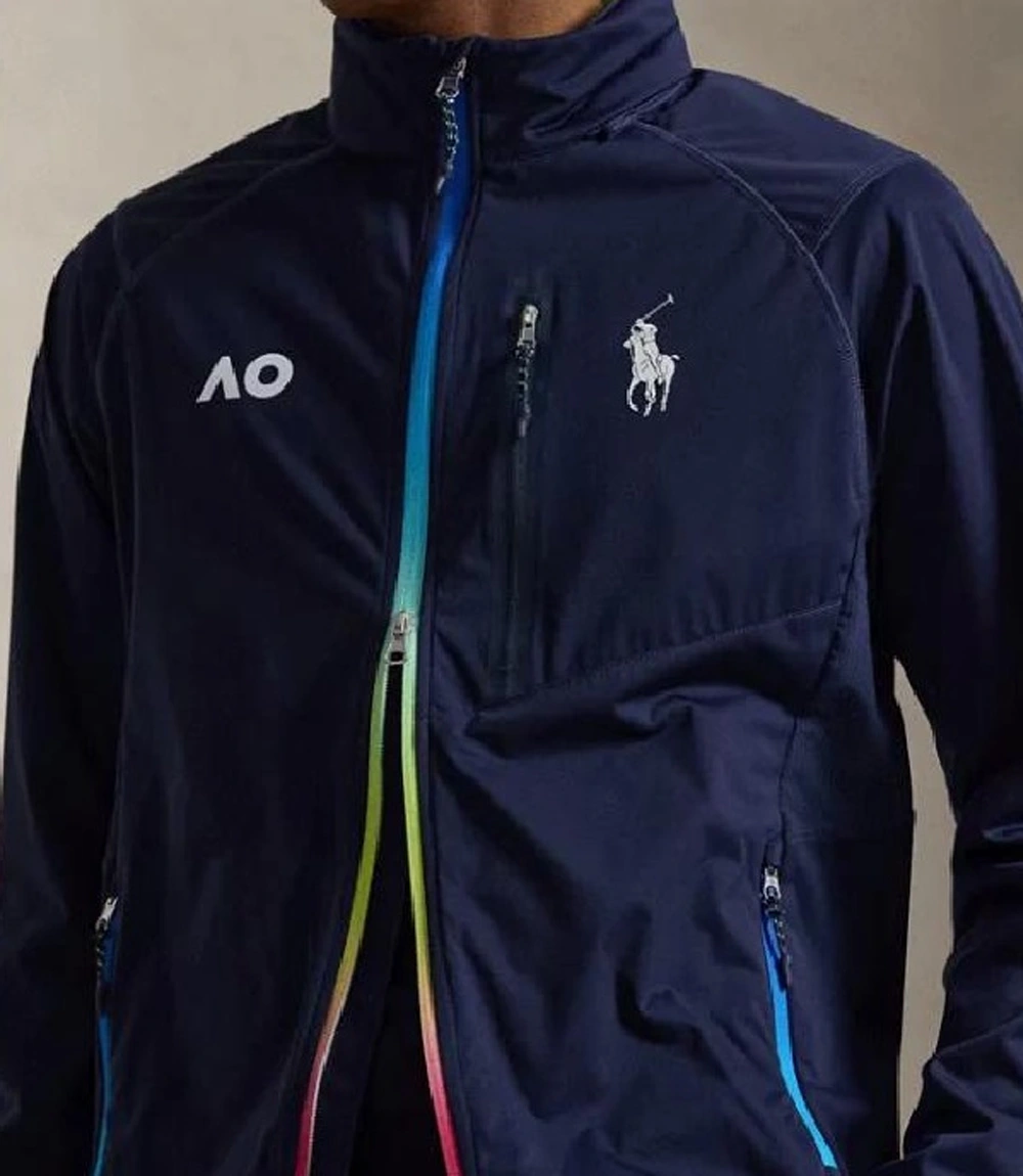 Australian Open 2026 Ballperson Blue Hooded Jacket Unisex Australian Open 2026 Ballperson Blue Hooded Jacket