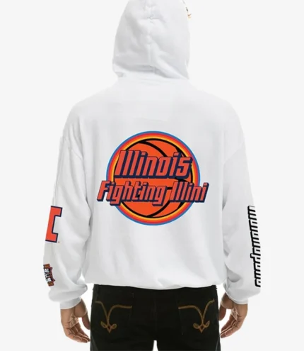 Aviator Nation Illinois Fighting Illini Final Four 2026 Pullover Fleece Hoodie