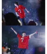 BTS Jin Tampa Buccaneers Red Jersey