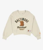 Unisex Baltimore Orioles New Era Cream 2026 City Connect V-Neck Sweatshirt