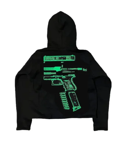 Billionaire Studios In Glock We Trust Black Pullover Hoodie