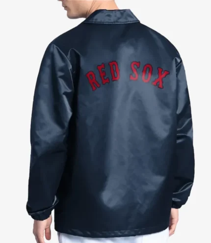 Boston Red Sox Point Man Coaches Navy Jacket